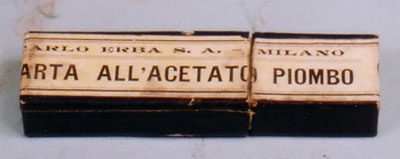 2372 cartine indicatrici- acetato piombo