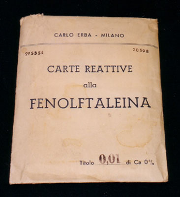 2469 carte reattive alla fenolftaleina